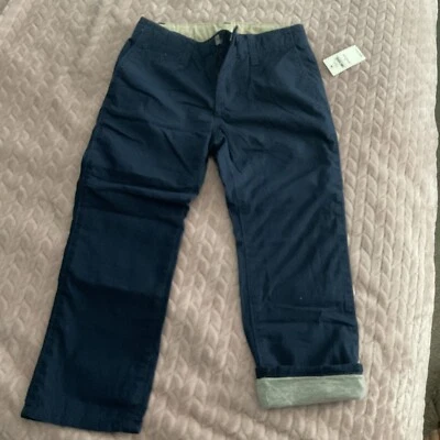 Gap Kids Size 4 Regular Navy Blue  Lined Pants School Uniform Or Everyday Pants - Image 1 of 4