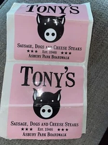 Tony's - Adesivi per passerella Asbury Park (New Jersey) - Foto 1 di 1