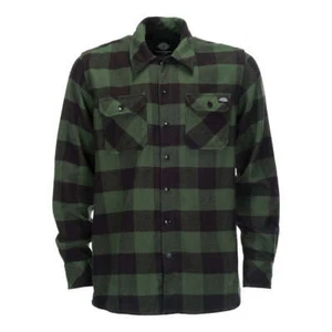 Dickies New Sacramento Moto Motorcycle Motorbike Casual Shirt Pine Green - Picture 1 of 1