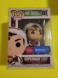 Funko POP! Heroes DC Comics DC Comics Superman Flocked Vinyl Figure - Picture 1 of 2