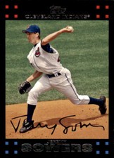 2007 Topps Red Back #46 Jeremy Sowers Cleveland Indians