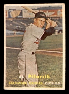 1957 Topps Baseball #311 Al Pilarcik VG *h1 - Image 1 of 2