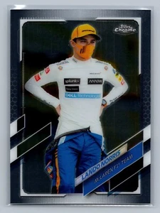 LANDO NORRIS 2021 Topps Chrome Formula 1 F1 #52 McLaren - Picture 1 of 2