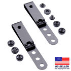 Metal Belt Clips - Model 5 - Holster Belt Clips - (w/SPTHA Mounting Hardware)