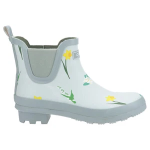 Botas De Agua Para Mujer Cotswold Wildflower De Tobillo Wellies Mint - Imagen 1 de 5