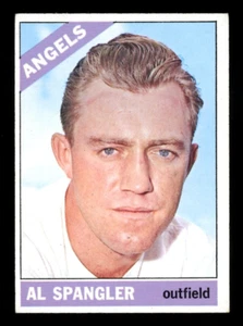 1966 TOPPS OPC O PEE CHEE BASEBALL #173 AL SPANGLER EX-NM California Angels card - Picture 1 of 2