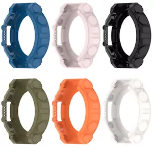 Soft Plastic Watch Case TPU Half-Pack Drop-Resistant Case for Amazfit T-Rex 2 - Picture 1 of 17