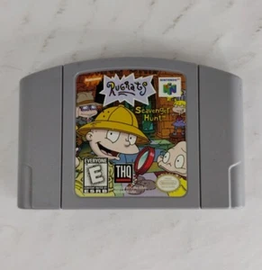 Rugrats Scavenger Hunt Nintendo 64 N64 Tested Works - Picture 1 of 5