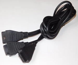 PC Gameport Y Kabel 1,8m zum Anschluss von 2 Gamepads / Joysticks an einem PC - Afbeelding 1 van 4