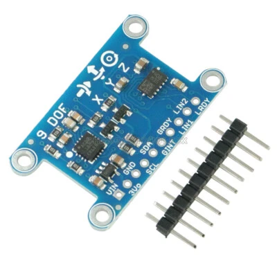 9 Axis IMU L3GD20 LSM303D Module 9DOF Compass Acceleration Gyroscope for Arduino - Image 1 of 4