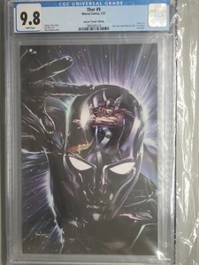 THOR 9 CGC 9.8 MICO SUAYAN VIRGIN VARIANT SILVER SURFER 4 HOMAGE 1st Person View - Picture 1 of 2
