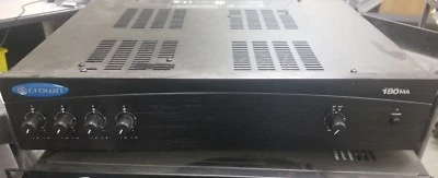 Crown 180MA 80 Watt Amplifier 4 Channel Mixer - Image 1 of 4