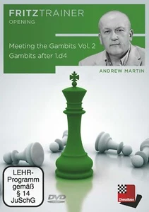 Meeting the Gambits - Gambits after 1.d4 - Andrew Martin - Volume 2 - Picture 1 of 1