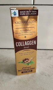 Suero facial para piel de cara de caracol KaliyaBeauty 1.1 floz antiarrugas hidratante - Imagen 1 de 4