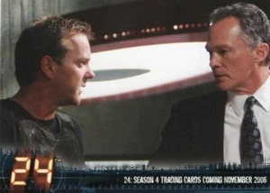 24 Season 4 Promo Trading Card NSU-1 Artbox Jack Bauer Non Sport Update - Picture 1 of 2