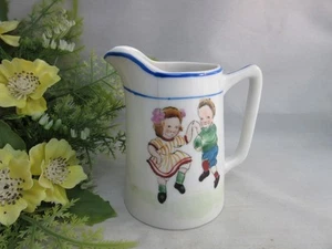 Hand painted Nippon creamer. Children playing - Picture 1 of 8