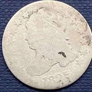 1825 Capped Bust Dime 10c Circulated #54608 - Picture 1 of 2