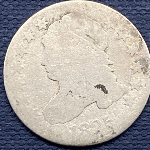 1825 Capped Bust Dime 10c Circulated #54608 Cover