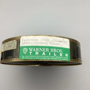 Batman Forever 1995 Original 35mm Movie Trailer 3:35 Extended Trailer Never Used - Picture 1 of 3
