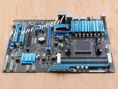 ASUS M5A97 Motherboard AM3+ DDR3 AMD 970/SB950 SATA USB 3.0 6Gb/s ATX 32MB - Photo 1/4