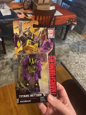 Transformers Titans Return Kickback Legends Class Action Figure Gift Hasbro Toy - Image 1 of 2