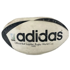 *Doesnt Hold Air* Adidas Rugby World Cup 1991 Webb Ellis Club Official Ball VTG - Picture 1 of 10