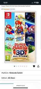 Super Mario 3D All Stars - Picture 1 of 1