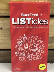 Buzzfeed LISTicles Game Hilarious Party Game New Sealed - Picture 1 of 7