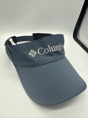 Columbia Visera Deportiva Azul Claro Unisex Mujer’s Hombre’s Cierre Ajustable Usada en Excelente Condición Foto 1 de 4