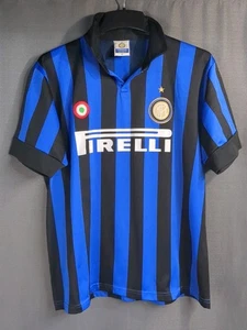 Inter Milan Wesley Sneijder 10 Pirelli Jersey 2010 Vintage Polo Collar Size XL - Picture 1 of 9