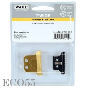 Wahl Detailer Li Gold Ersatz T-Wide Klinge Titan DLC #2215-700 - Bild 1 von 7