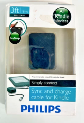 Philips Micro USB to USB-A Sync & Charge Retractable 3 ft Cable - Image 1 of 4