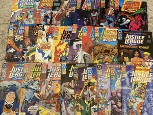 JUSTICE LEAGUE EUROPE Bundle Lot of 25 DC Comics 1989-1994 VF/NM - Picture 1 of 1