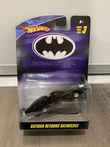 2009 Mattel Hot Wheels Series 3 - Batman Returns Batmissile - NEW Sealed - Picture 1 of 6