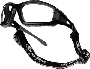 Bolle Tracker II Safety Glasses Goggles Headband Sports Airsoft CLEAR TRACPSI - Picture 1 of 2