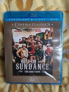 BUTCH AND SUNDANCE THE EARLY DAYS BRAND NEW SEALED BLU RAY+ DVD NORDIC IMPORT - Picture 1 of 2