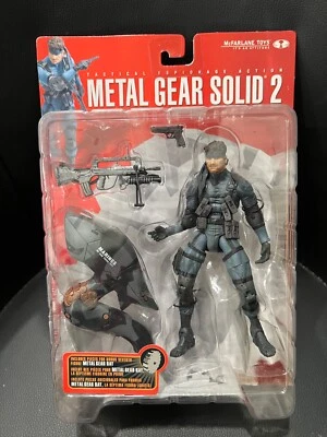 Metal Gear Solid 2 Solid Snake, McFarlane 2001 Foto 1 de 4
