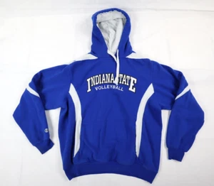 Indiana State University ISU Volleyball ADULT Large (L) Blue/White Hoodie - Picture 1 of 15