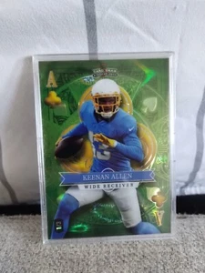 2023 Wild Card 5 Card Draw Stacked Deck #SD-KA Keenan Allen Green #'d 1/3 SP - Bild 1 von 2