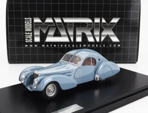 MX40205-111 BUGATTI T57S Atlantic #57473 Gris bleu - 1937 au 1/43 de Matrix - Foto 1 di 2