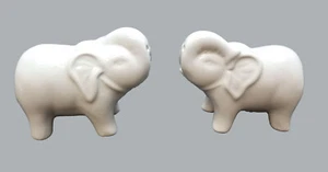 Home Essentials Ceramic Elephant Shakers (New) - Picture 1 of 1