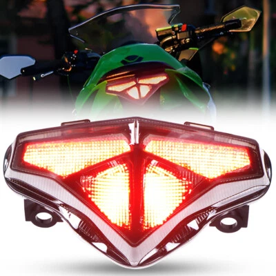 Luz trasera LED integrada con intermitente para Kawasaki Ninja 650 2012-2016 Foto 1 de 4