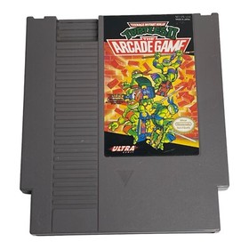 TEENAGE MUTANT NINJA TURTLES II 2 TMNT ARCADE NES Nintendo Original Game