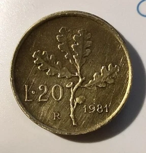 20 LIRE Ramo ANNO 1981 - Foto 1 di 1