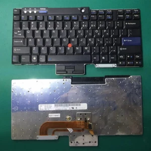 Original Lenovo Thinkpad T60 T60P T61 T61P T400 R400 T500 R500 Wired keyboard - Picture 1 of 2