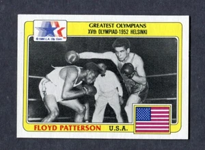 Floyd Patterson Boxing Middleweight USA Olympic GOLD Medal Champion Topps Card - Picture 1 of 2