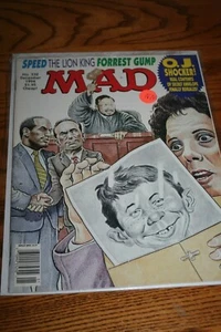 MAD MAGAZINE #332 - UNFOLDED BACK PAGE BAGGED AND BOARDED!! NEAR MINT CONDITION! - Bild 1 von 2