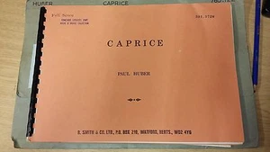 Partitura musical de Huber: Caprice: banda de latón - Imagen 1 de 2