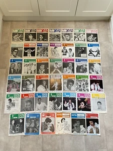 Elvis Presley Official Fan Club Magazine Collection Bundle of 41 1976 - 1982 - Foto 1 di 5