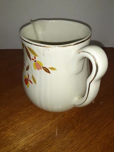 Vintage Hall's Superior Quality Kitchenware Milk Pitcher Autumn Leaf Decor - Picture 1 of 5